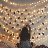 Customise Led Photo Clip lights | Personalized photo led wall decor | Hanging | Birthday Gift | Party for Home | Home decor | Romantic Anniversary gift - BBD GIFTS